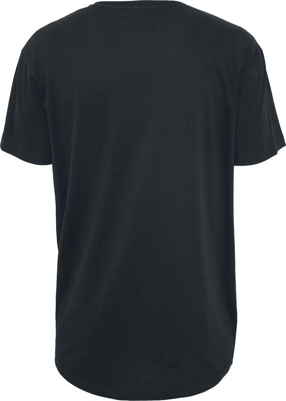 Gothicana By Emp "Shaped Long Tee" T-Shirt Black By Urban Classics