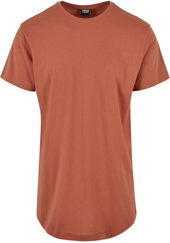 gothicana by emp "Shaped Long Tee" T-Shirt brown by Urban Classics