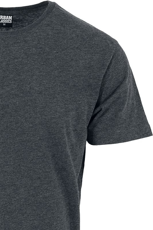 Gothicana By Emp "Shaped Long Tee" T-Shirt Charcoal By Urban Classics