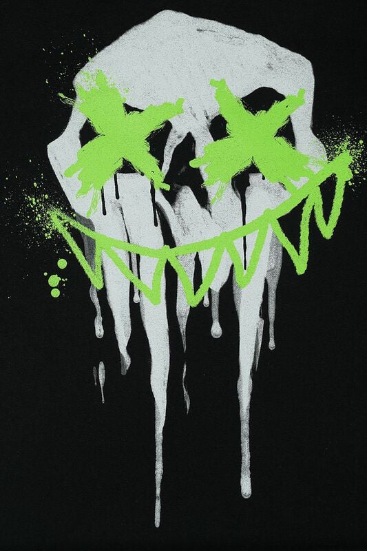 Gothicana By Emp "Sharp Smile Men's T-shirt" T-Shirt Black By Outer Vision