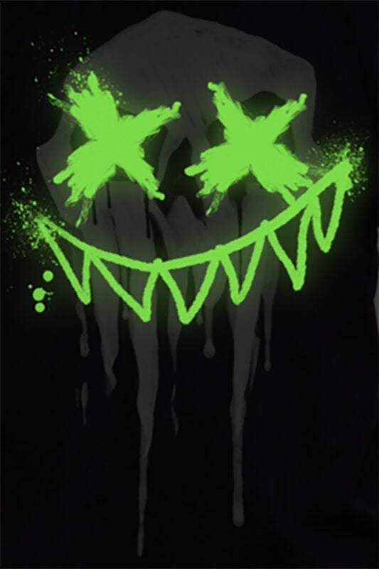 Gothicana By Emp "Sharp Smile Men's T-shirt" T-Shirt Black By Outer Vision