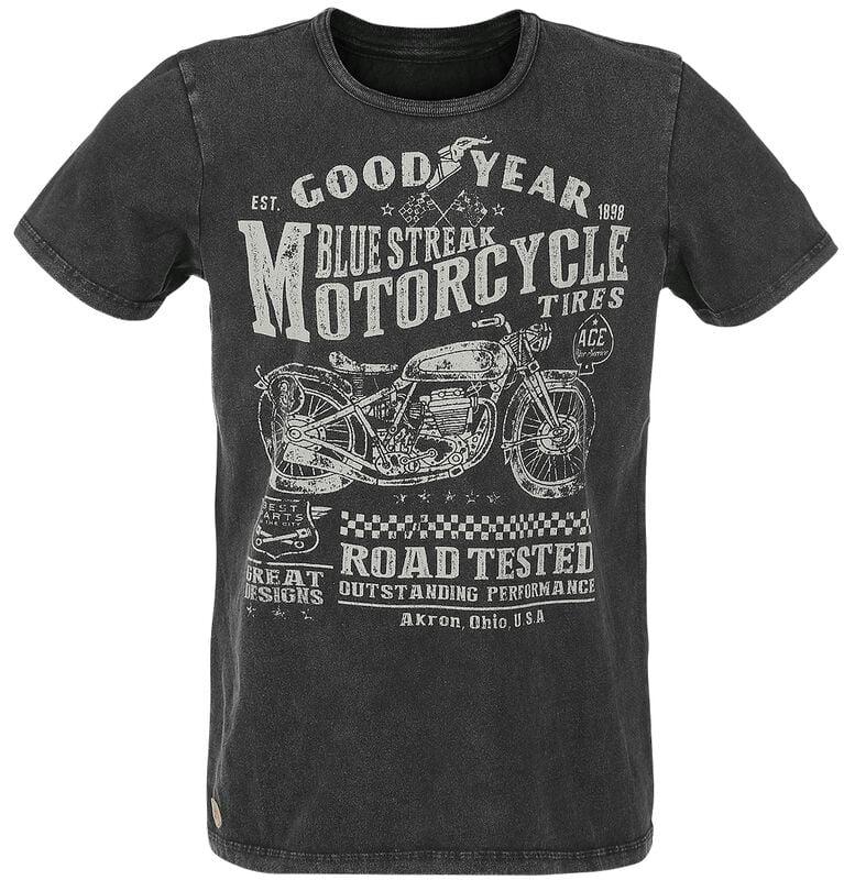 gothicana by emp "Shelburne" T-Shirt black by GoodYear