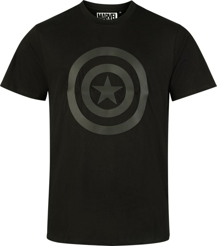 gothicana by emp "Shield Logo" T-Shirt black by Captain America