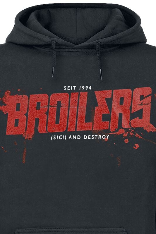 Gothicana By Emp "(Sic ) And Destroy" Hoodie Black By Broilers