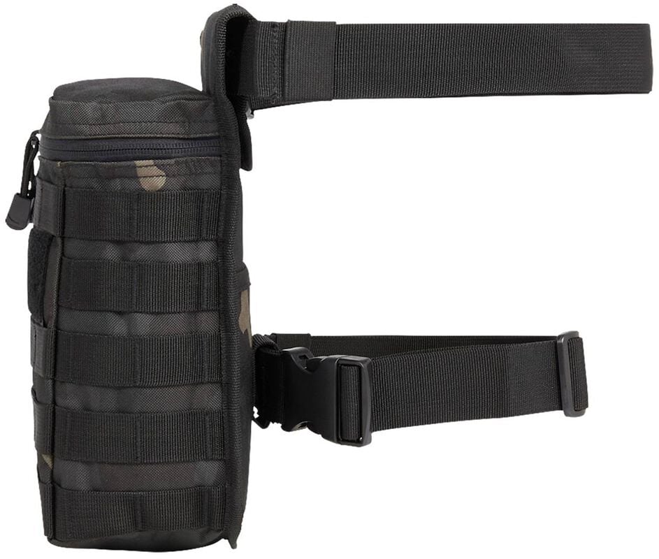 Gothicana By Emp "Side Kick Bag No. 2" Bum Bag Dark Camo By Brandit