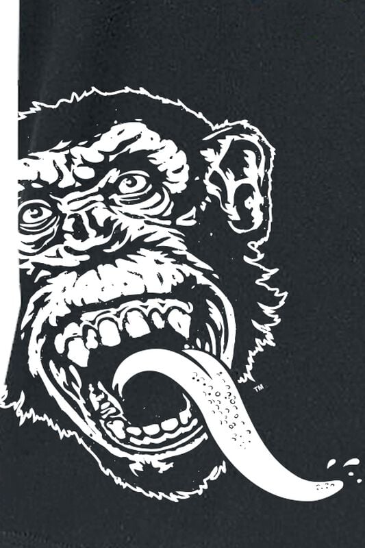 Gothicana By Emp "Side Kick" T-Shirt Black By Gas Monkey Garage