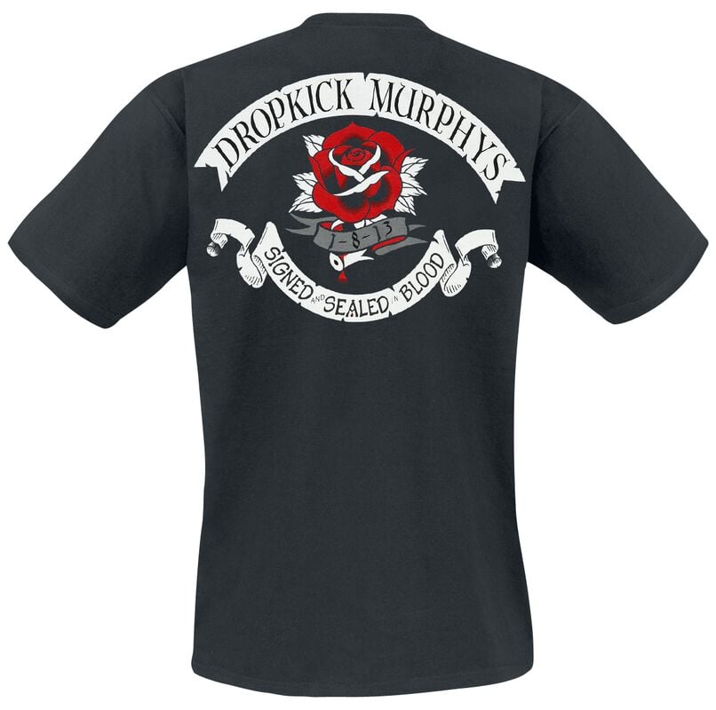 Gothicana By Emp "Signed And Sealed In Blood" T-Shirt Black By Dropkick Murphys