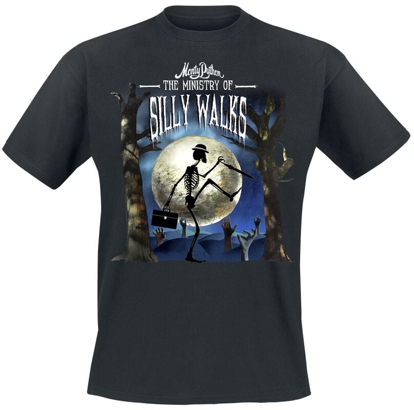 gothicana by emp "Silly Walks Halloween" T-Shirt black by Monty Python