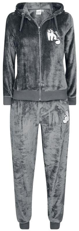 gothicana by emp "Simon’s Cat - Meow" Pyjama grey by Simon' s Cat