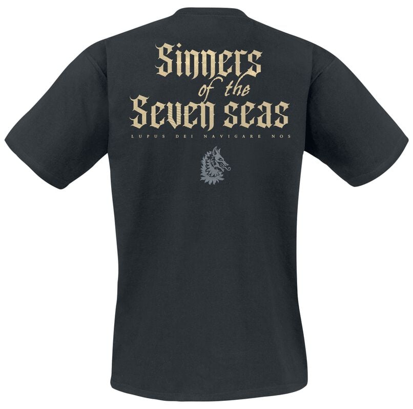 Gothicana By Emp "Sinners Of The Seven Seas" T-Shirt Black By Powerwolf
