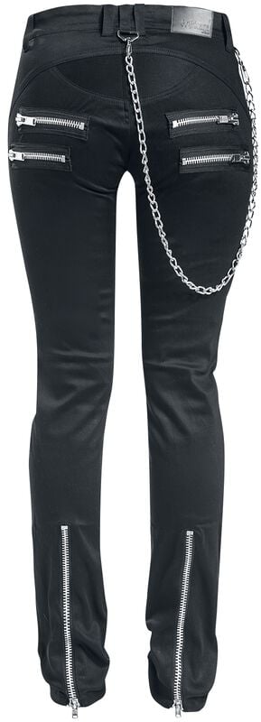Gothicana By Emp "Skarlett" Jeans Black By Gothicana By EMP