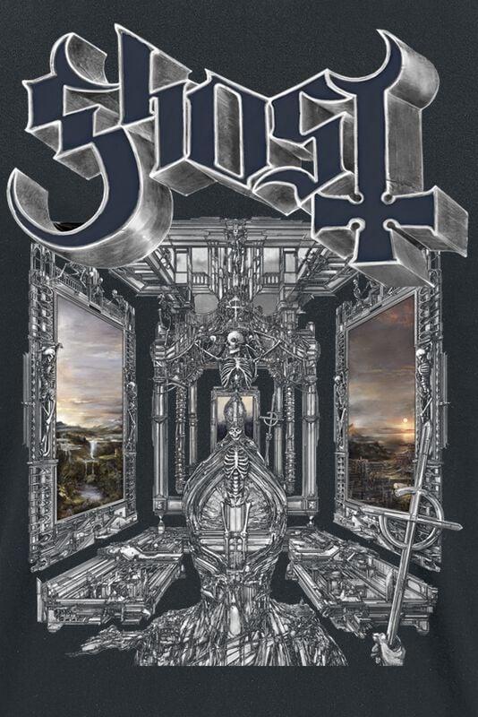 Gothicana By Emp "Skeleta Cover" T-Shirt Black By Ghost