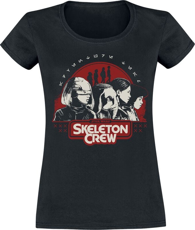 gothicana by emp "Skeleton Crew - Way Home" T-Shirt black by Star Wars