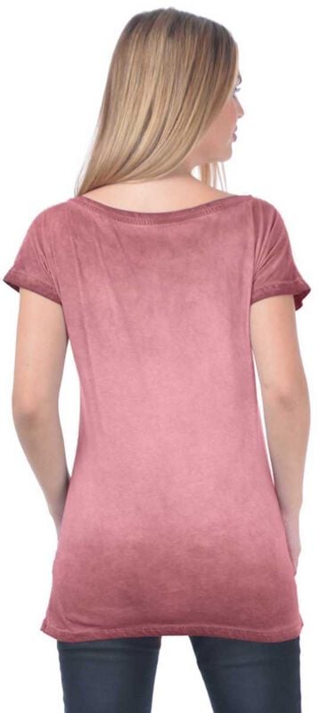 Gothicana By Emp "Skeleton Lovers Women's T-shirt" T-Shirt Light Pink By Outer Vision