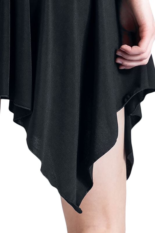 Gothicana By Emp "Skirt Barbera" Mini Skirt Black By Outer Vision