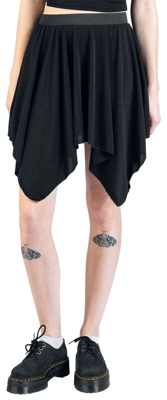 Gothicana By Emp "Skirt Barbera" Mini Skirt Black By Outer Vision