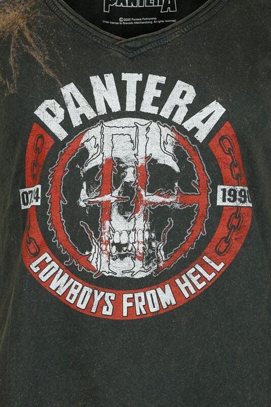 Gothicana By Emp "Skull Circle" T-Shirt Rust By Pantera
