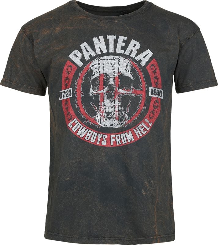 gothicana by emp "Skull Circle" T-Shirt rust by Pantera
