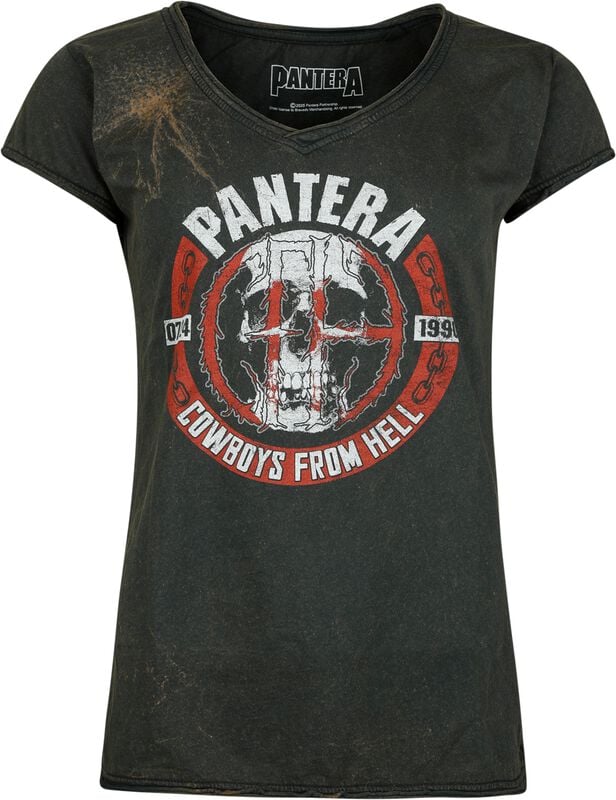 gothicana by emp "Skull Circle" T-Shirt rust by Pantera