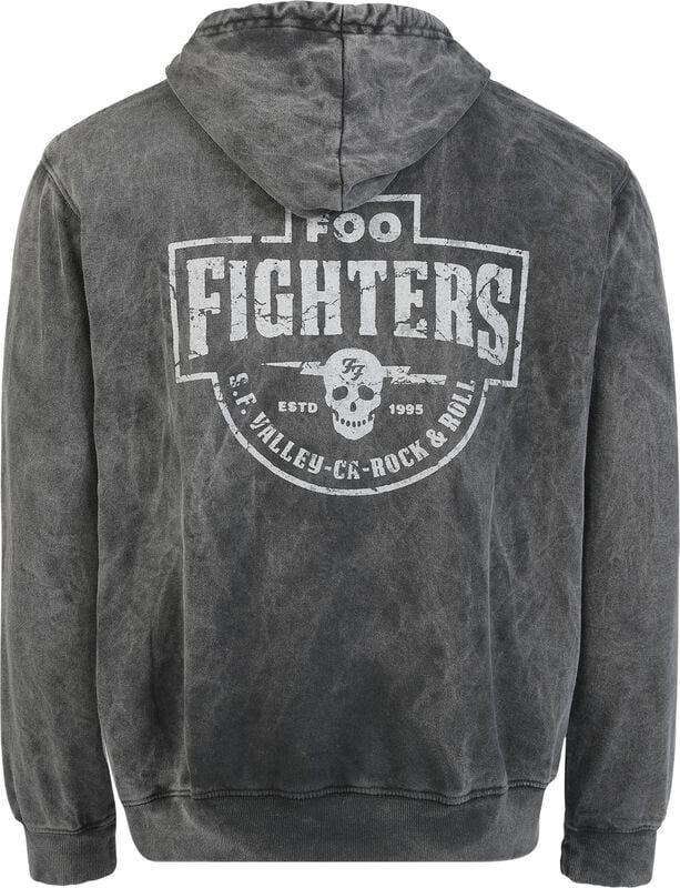 Gothicana By Emp "Skull" Hoodie Black By Foo Fighters