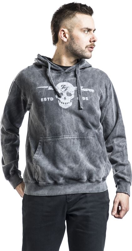 Gothicana By Emp "Skull" Hoodie Black By Foo Fighters