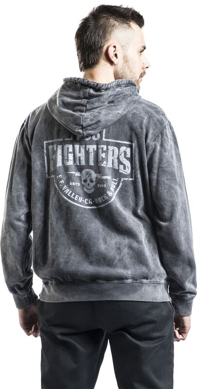 Gothicana By Emp "Skull" Hoodie Black By Foo Fighters