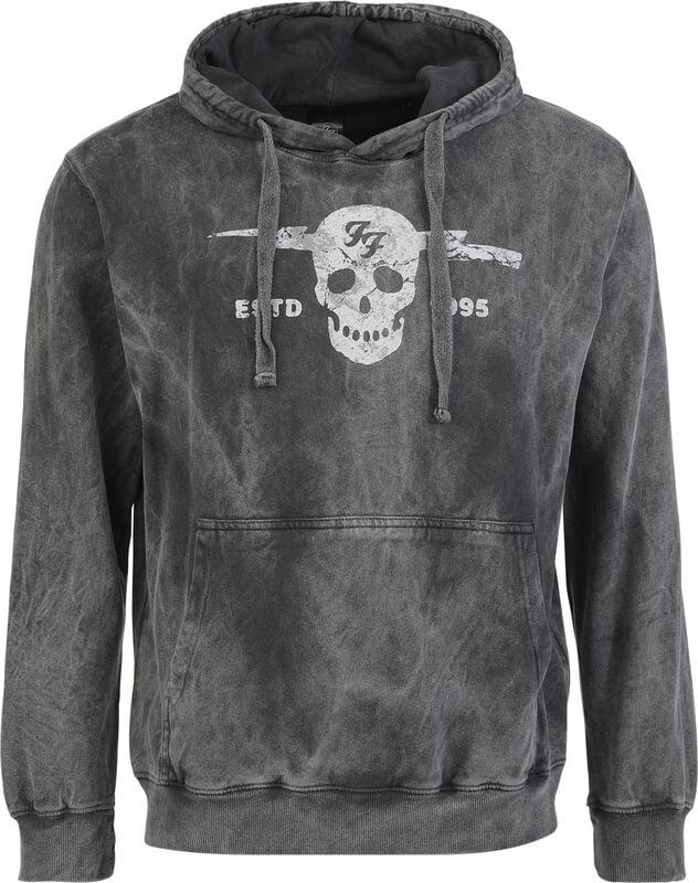 gothicana by emp "Skull" Hoodie black by Foo Fighters