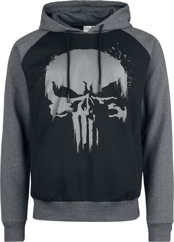 gothicana by emp "Skull" Hoodie black-grey by The Punisher