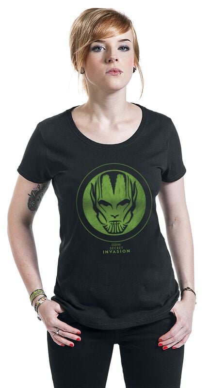 Gothicana By Emp "Skull Logo" T-Shirt Black By Secret Invasion