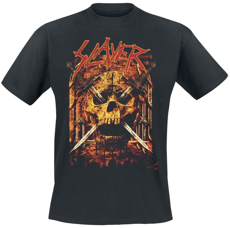 gothicana by emp "Skull Swords" T-Shirt black by Slayer