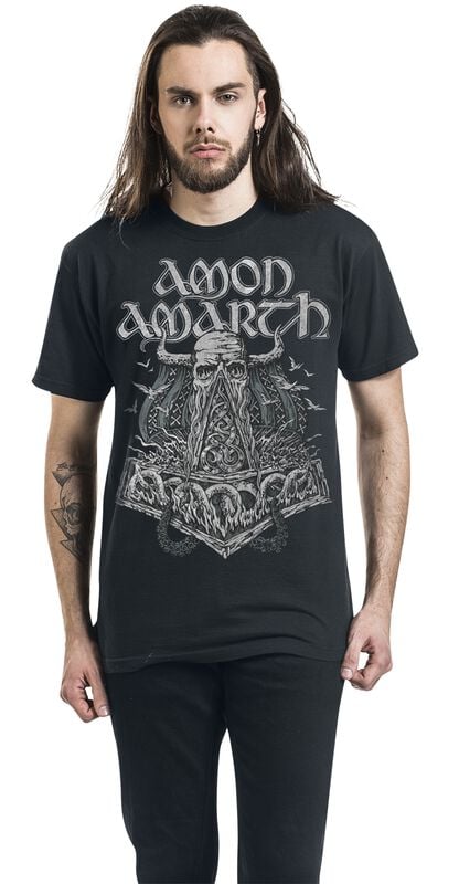 Gothicana By Emp "Skullship" T-Shirt Black By Amon Amarth