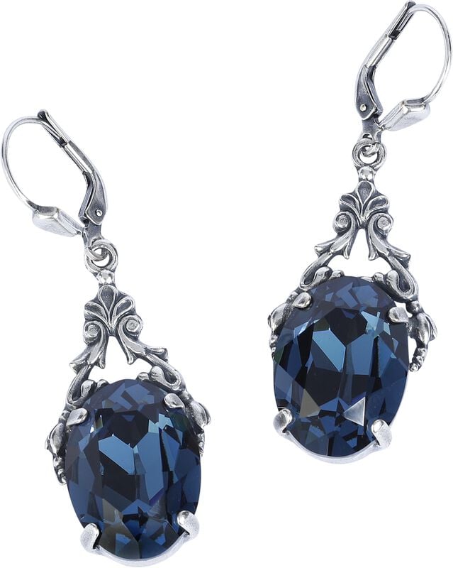 gothicana by emp "Sky at night" Earring silver-coloured by Krikor