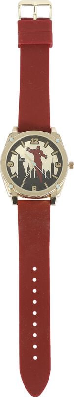 Gothicana By Emp "Skyline" Wristwatches Red By Iron Man