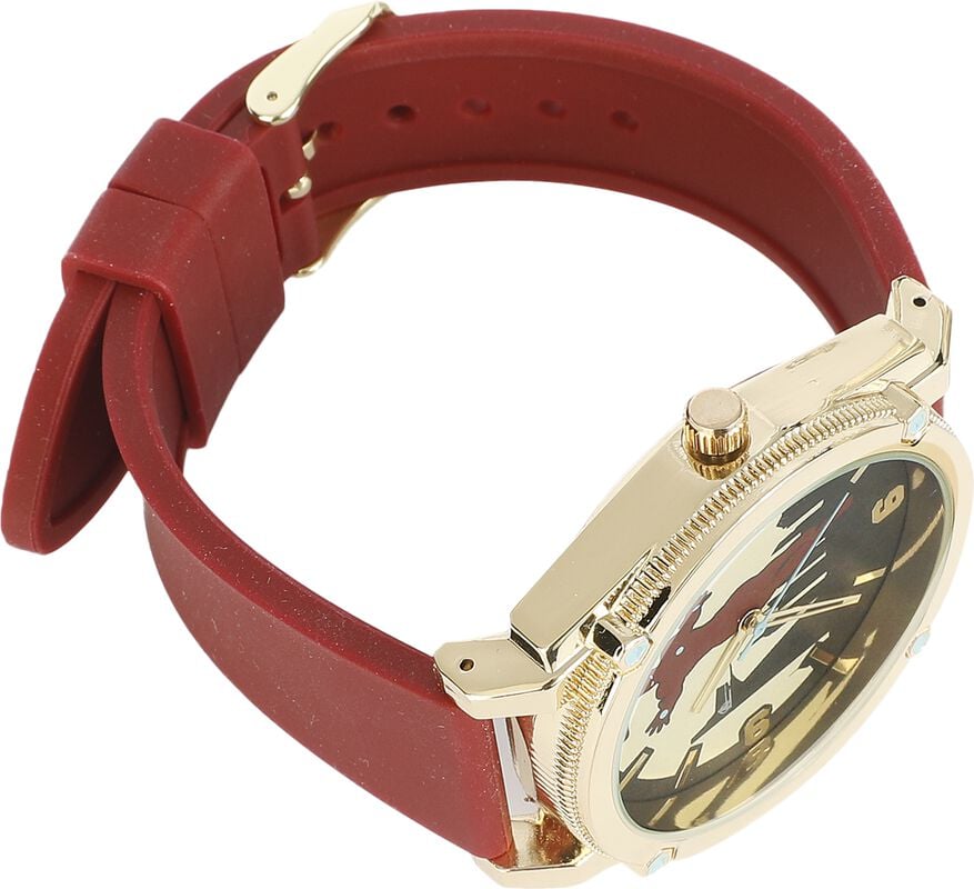 Gothicana By Emp "Skyline" Wristwatches Red By Iron Man