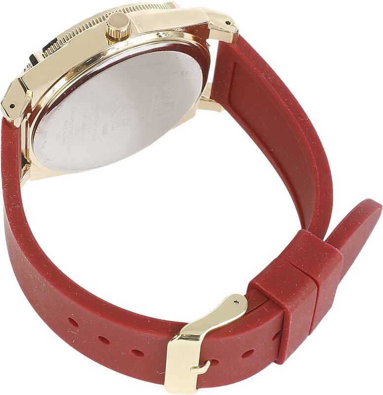 Gothicana By Emp "Skyline" Wristwatches Red By Iron Man