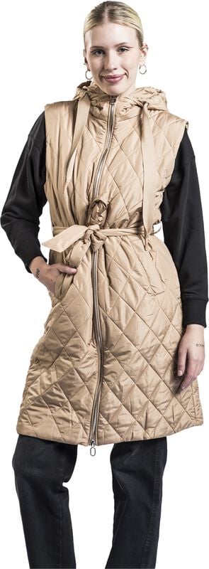 Gothicana By Emp "SL P VT EL44LEN" Vest Beige By Hailys