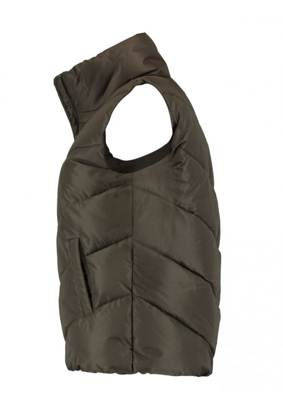 Gothicana By Emp "SL P VT LU44CY" Vest Khaki By Hailys