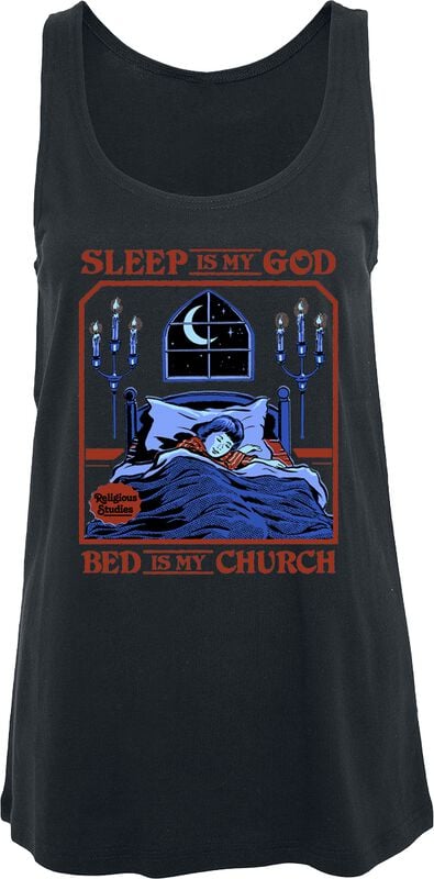 gothicana by emp "Sleep is my God - Bed is my Church" Top black by Steven Rhodes