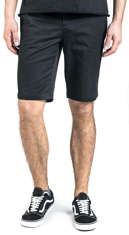 Gothicana By Emp "Slim Fit Short" Shorts Black By Dickies