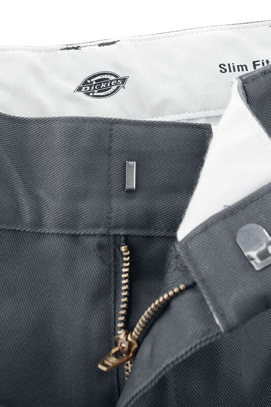 Gothicana By Emp "Slim Fit Work Pant WE872" Chino Charcoal By Dickies