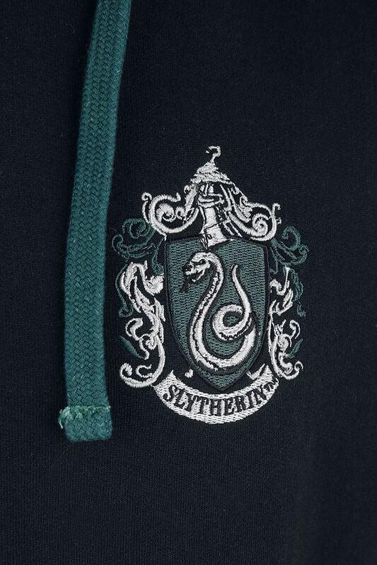 Gothicana By Emp "Slytherin" Hoodie Black By Harry Potter