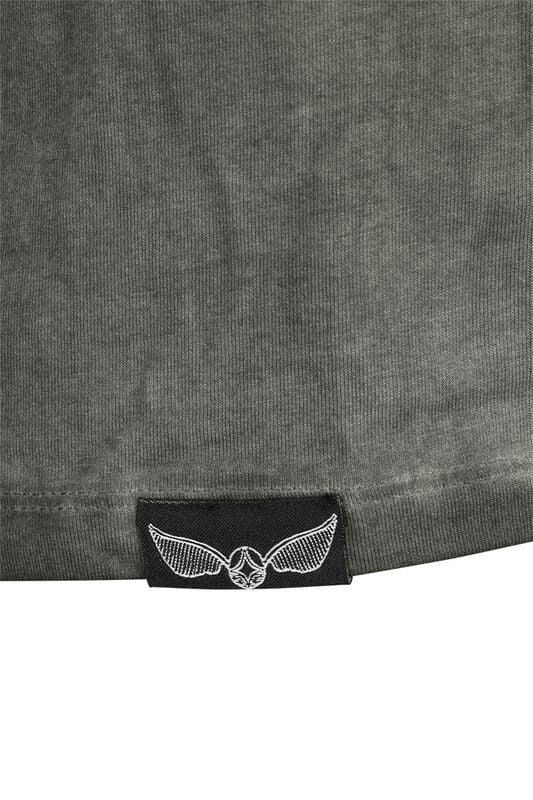 Gothicana By Emp "Slytherin" T-Shirt Grey By Harry Potter