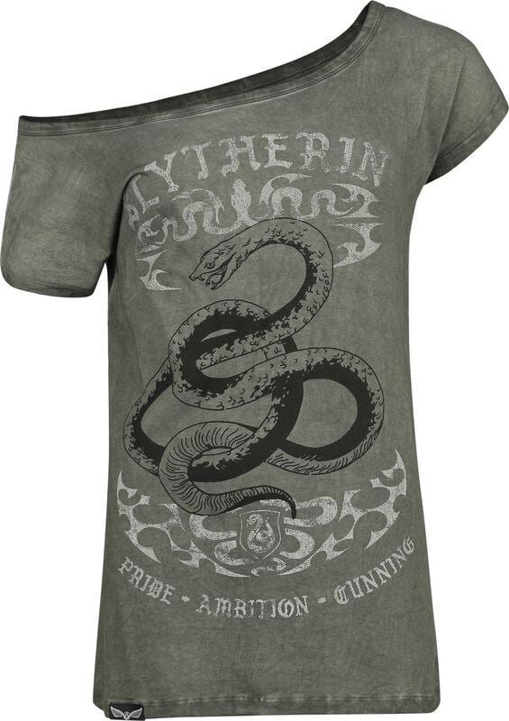 gothicana by emp "Slytherin" T-Shirt grey by Harry Potter