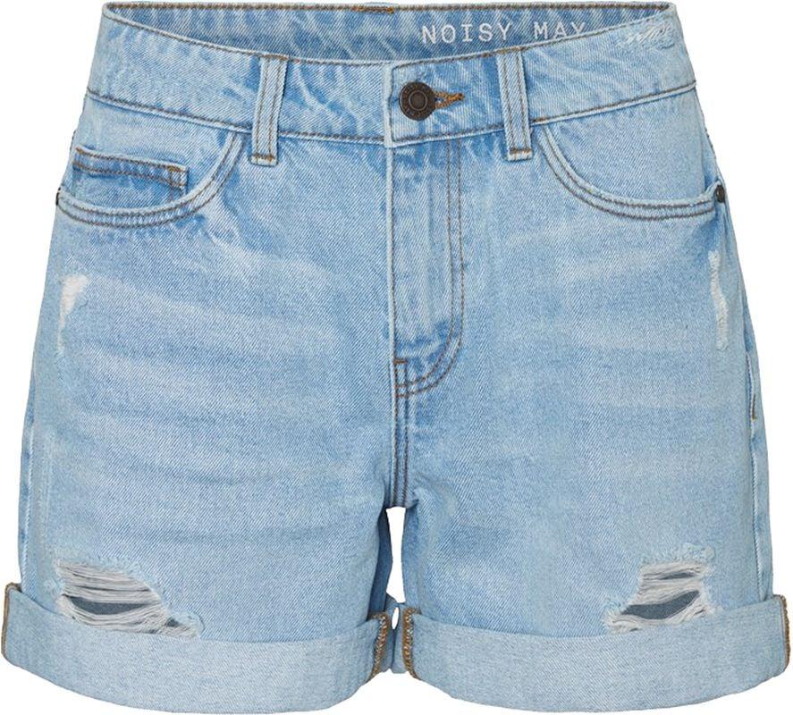 gothicana by emp "Smiley Destroy Shorts" Shorts blue by Noisy May