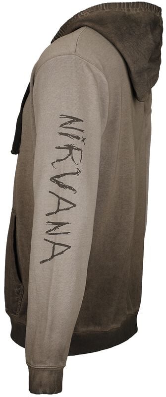 Gothicana By Emp "Smiley Logo" Hoodie Brown By Nirvana
