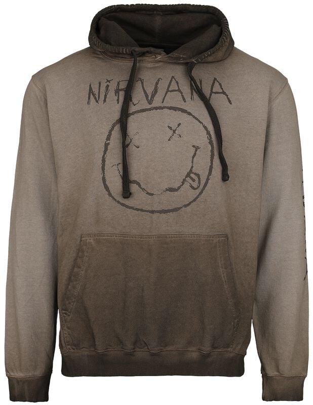 gothicana by emp "Smiley Logo" Hoodie brown by Nirvana