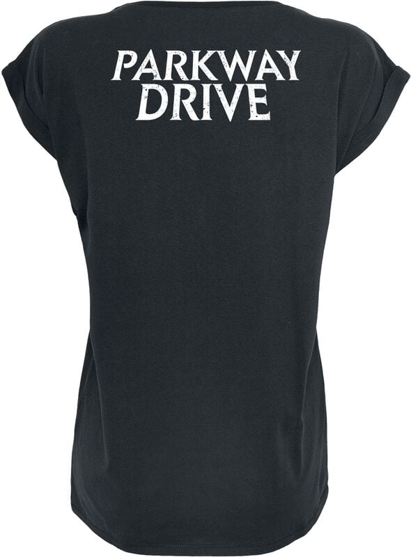 Gothicana By Emp "Smoke Skull" T-Shirt Black By Parkway Drive