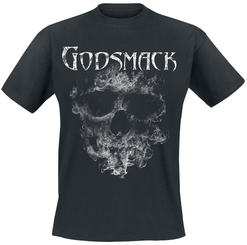 gothicana by emp "Smoking Skull" T-Shirt black by Godsmack