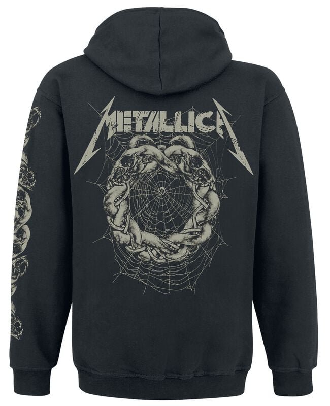 Gothicana By Emp "Snake Ring" Hoodie Jacket Black By Metallica