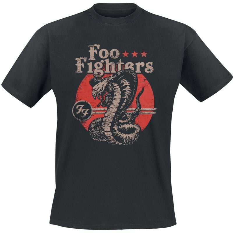 gothicana by emp "Snake" T-Shirt black by Foo Fighters